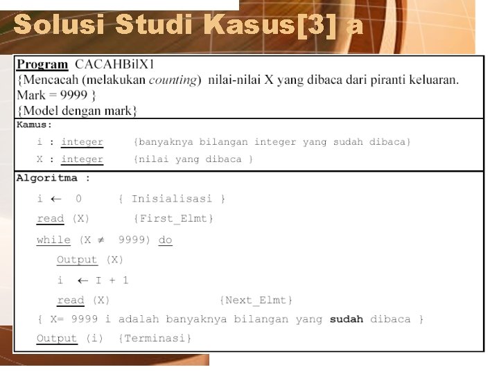 Solusi Studi Kasus[3] a 