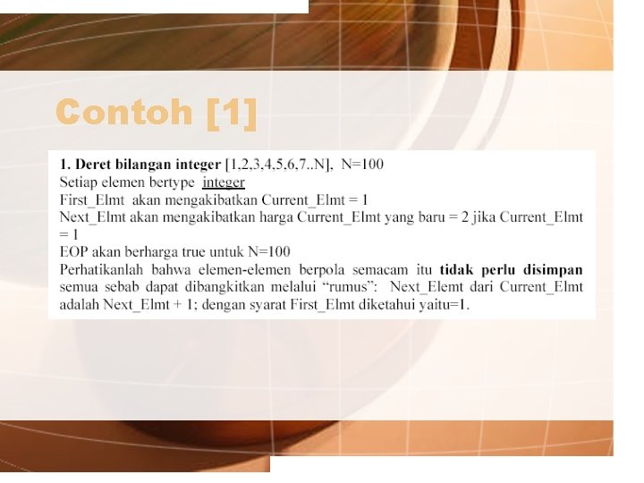 Contoh [1] 