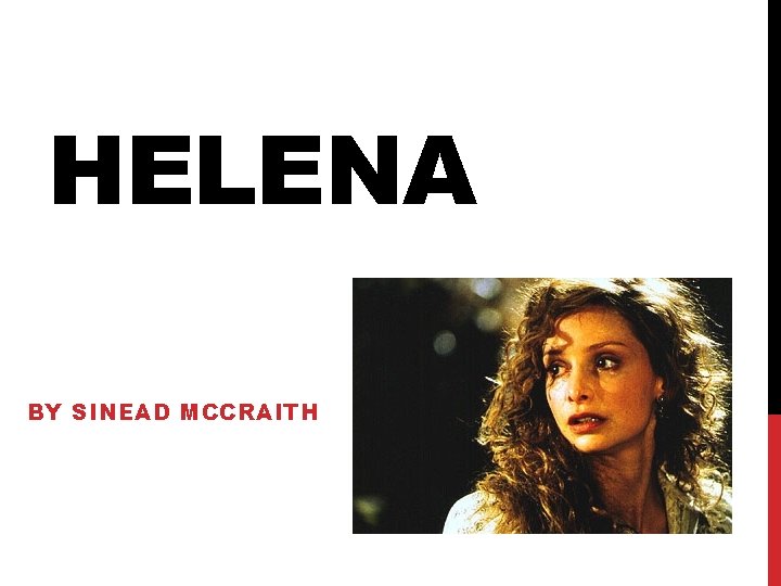 HELENA BY SINEAD MCCRAITH 