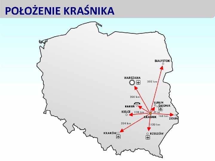 POŁOŻENIE KRAŚNIKA 