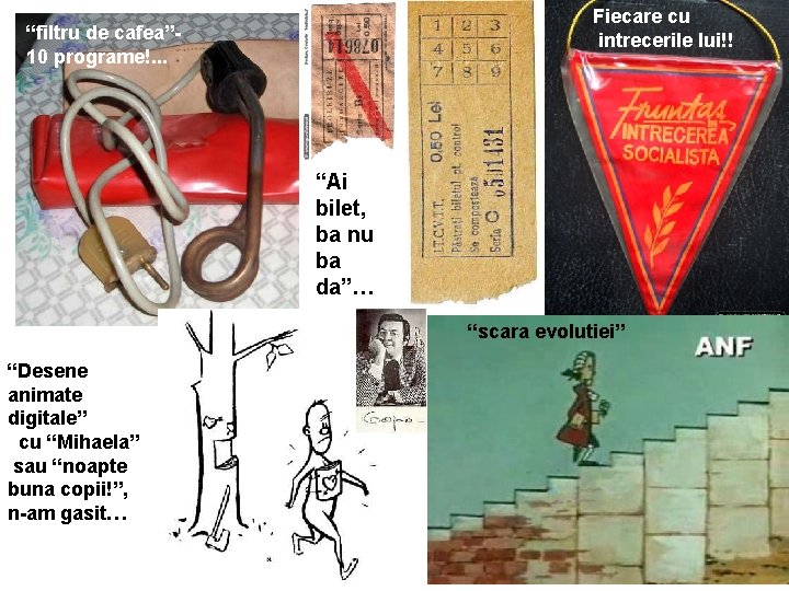 Fiecare cu intrecerile lui!! “filtru de cafea” 10 programe!. . . “Ai bilet, ba