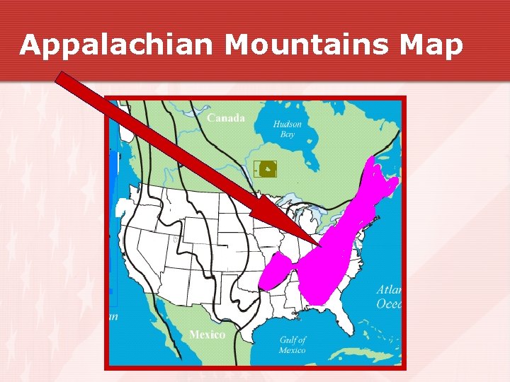 Appalachian Mountains Map Appalachian Mountains Map
