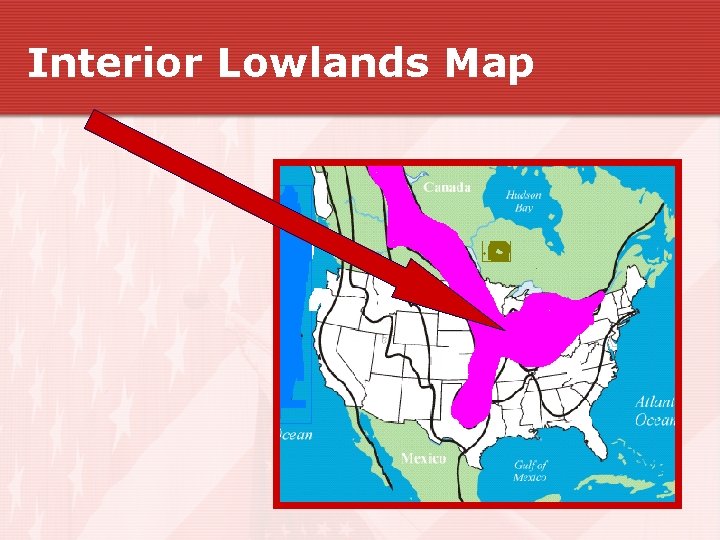 Interior Lowlands Map Interior Lowlands Map