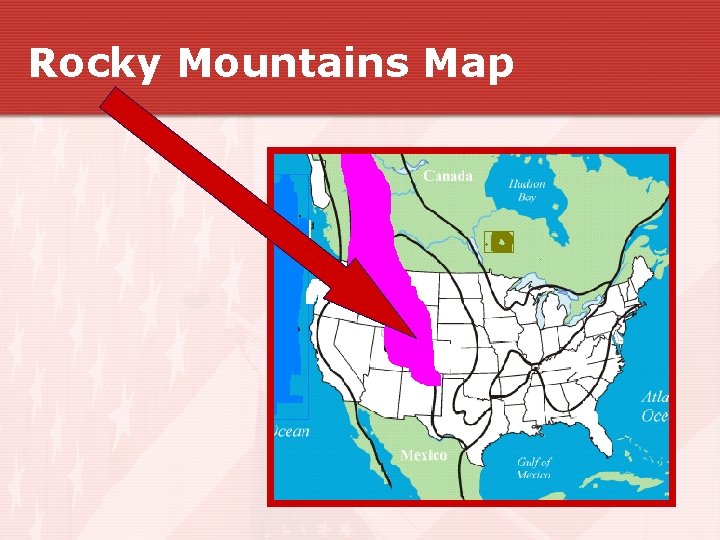 Rocky Mountains Map Rocky Mountains Map