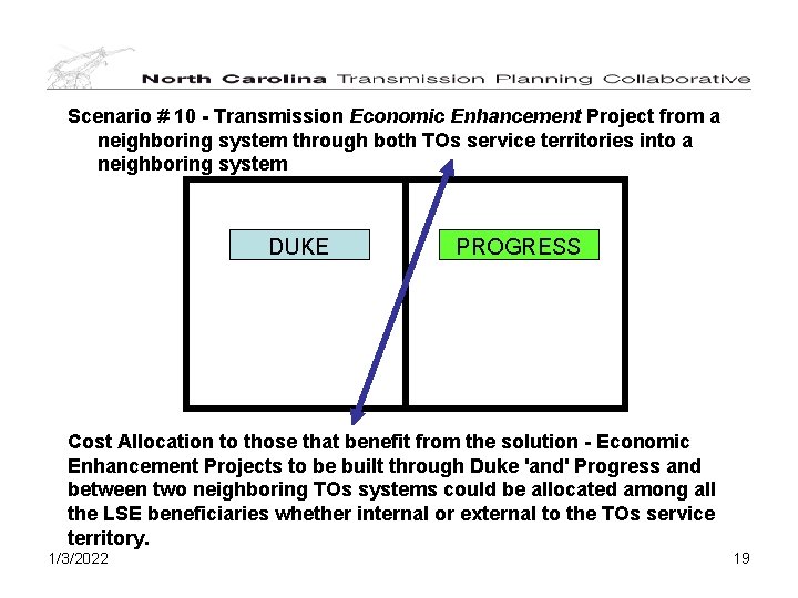 Scenario # 10 - Transmission Economic Enhancement Project from a neighboring system through both
