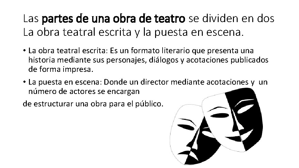 Introduccion De Una Obra De Teatro