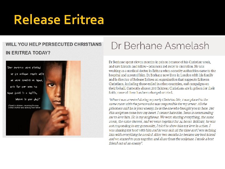 Release Eritrea 