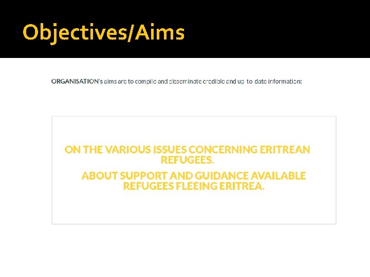 Objectives/Aims 