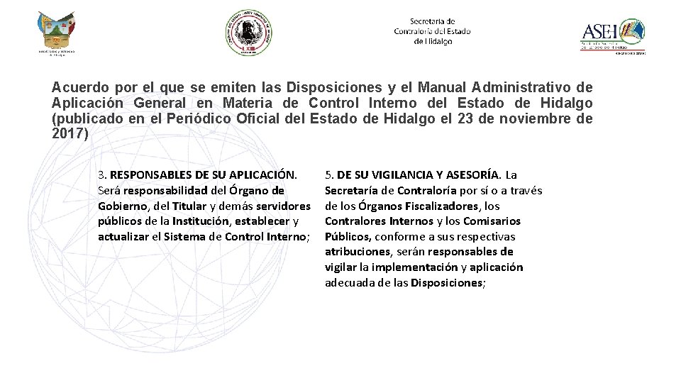 Acuerdo por el que se emiten las Disposiciones y el Manual Administrativo de Aplicación