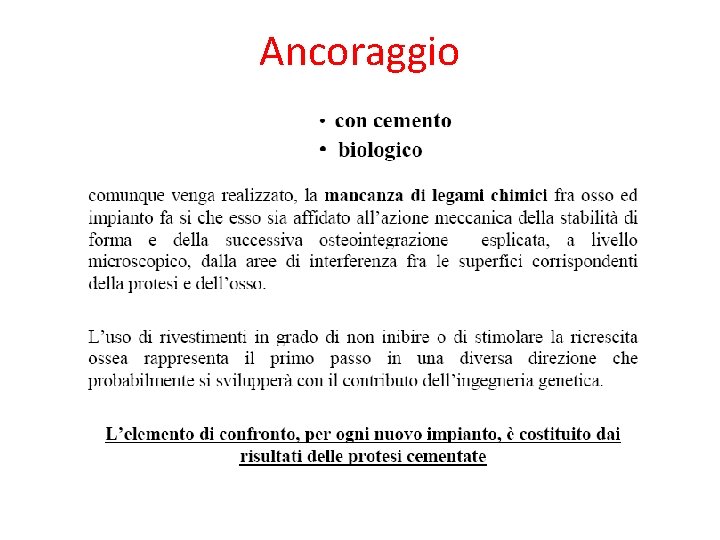 Ancoraggio 