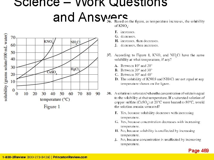 Science – Work Questions and Answers Page 469 