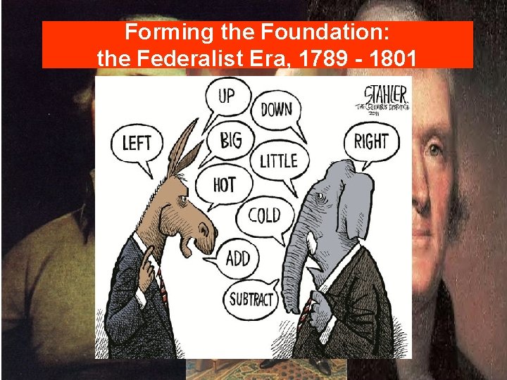 Forming the Foundation: the Federalist Era, 1789 - 1801 