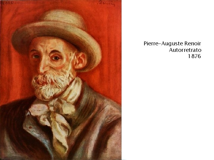 Pierre-Auguste Renoir Autorretrato 1876 