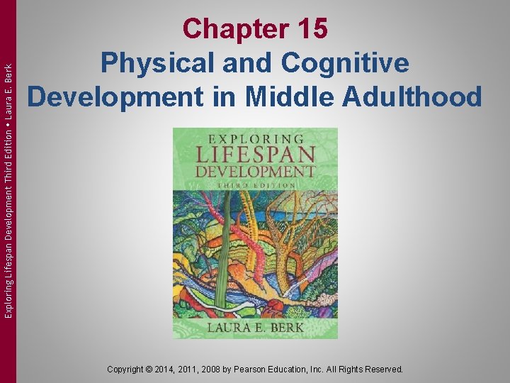 Exploring Lifespan Development Third Edition Laura E. Berk Chapter 15 Physical and Cognitive Development