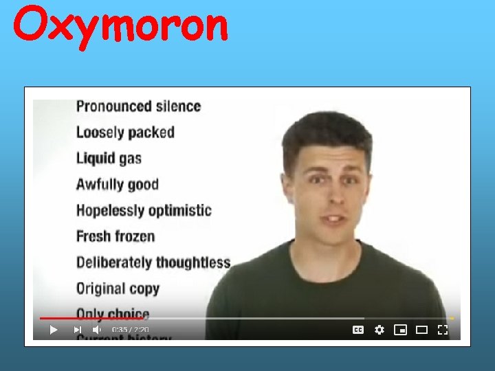 Oxymoron 