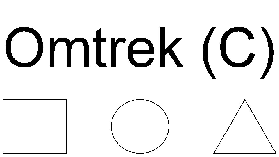 Omtrek (C) 