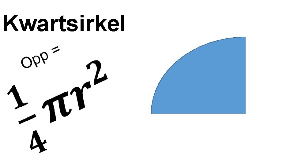 Kwartsirkel 