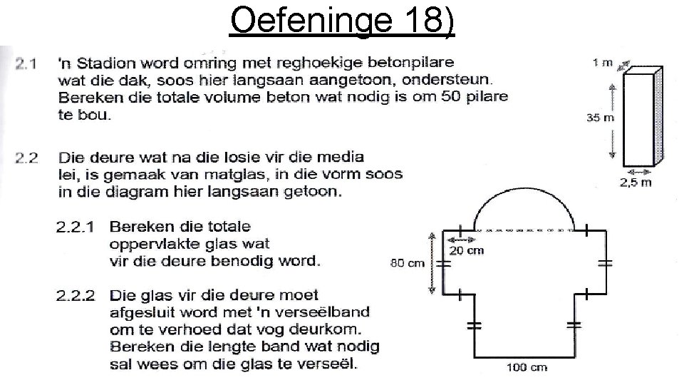 Oefeninge 18) 