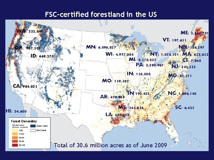 FSCcertified forest in Lakeview Oregon Courtesy of Collins