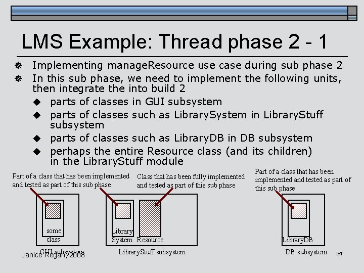 LMS Example: Thread phase 2 - 1 ] ] Implementing manage. Resource use case