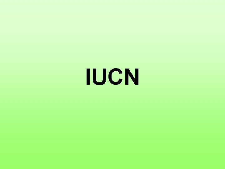 IUCN 