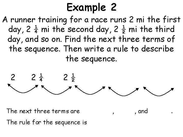 Section 13 1 Notes Patterns and Sequences pages