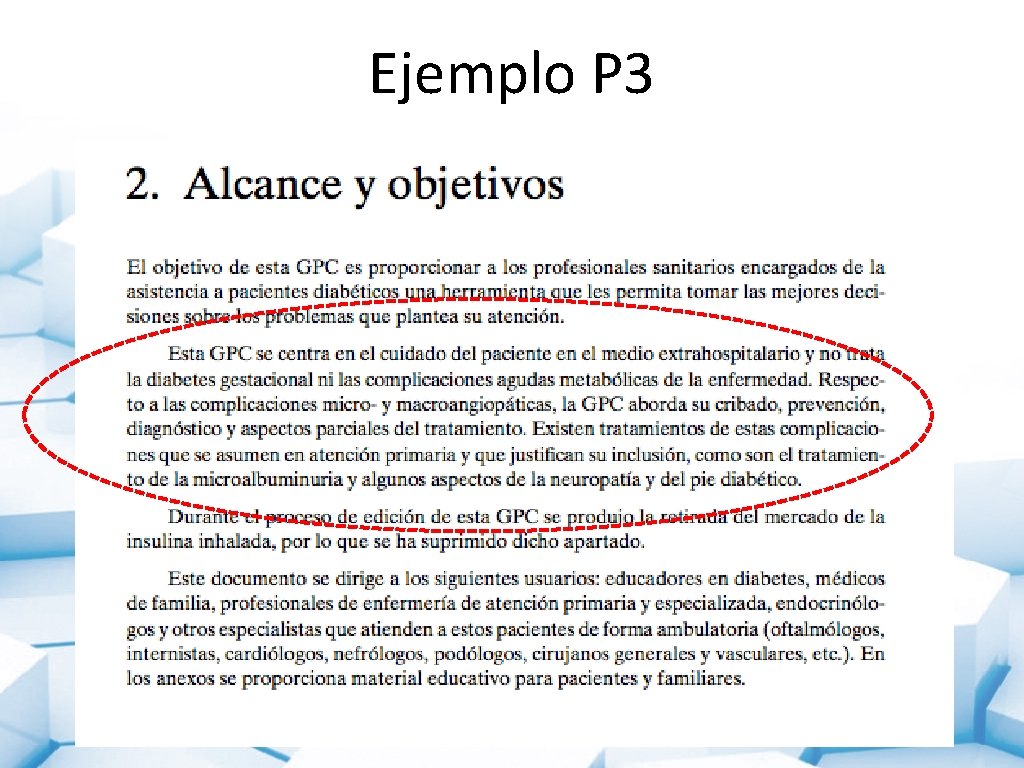 Ejemplo P 3 