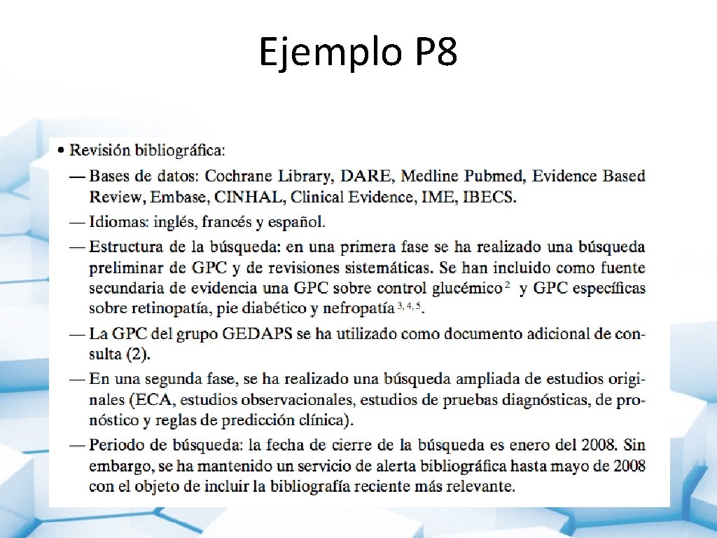 Ejemplo P 8 