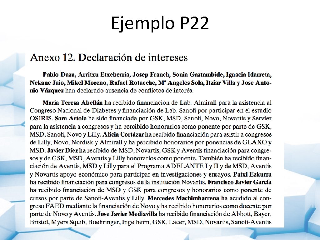 Ejemplo P 22 