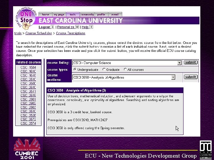 ECU - New Technologies Development Group 