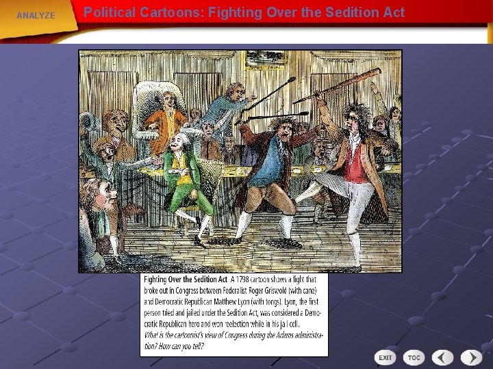 ANALYZE Political Cartoons: Fighting Over the Sedition Act 
