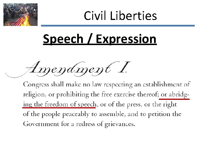 Civil Liberties Speech / Expression 