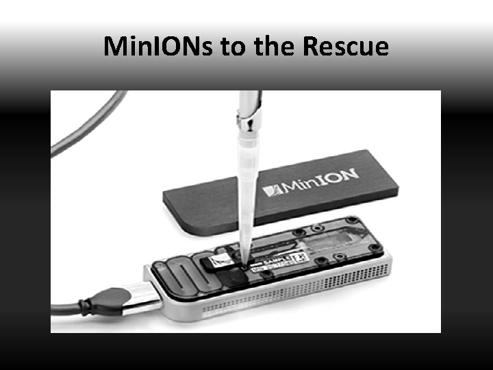 Min. IONs to the Rescue 