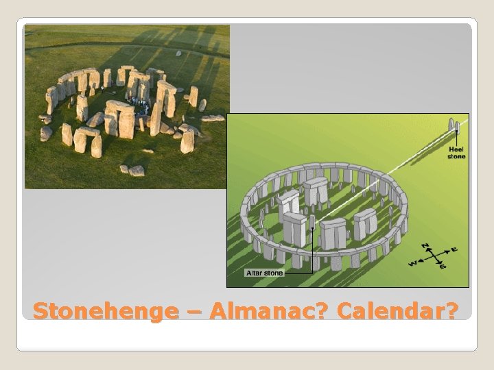 Stonehenge – Almanac? Calendar? 