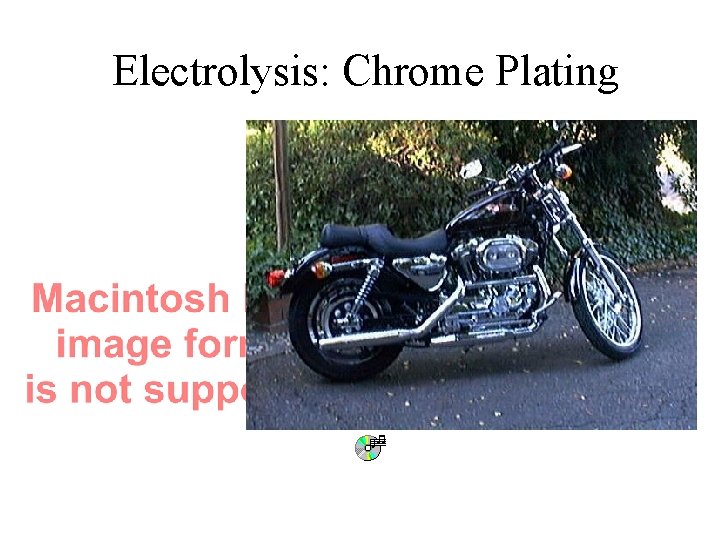 Electrolysis: Chrome Plating 