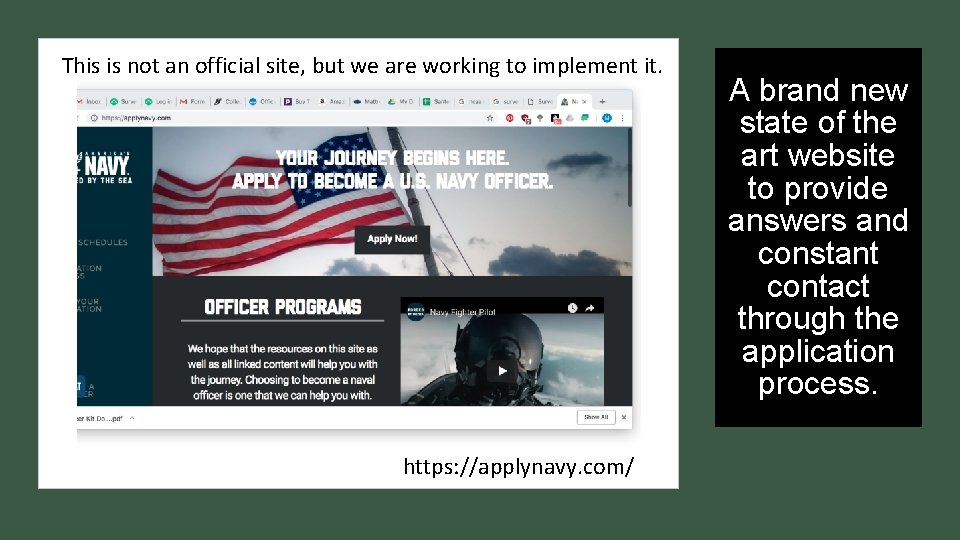This is not an official site, but we are working to implement it. https: