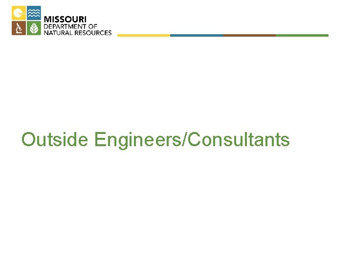 Outside Engineers/Consultants 