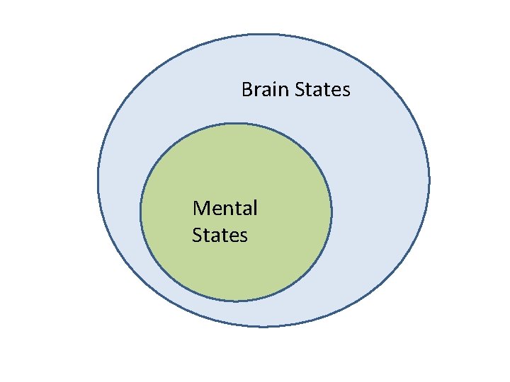 Brain States Mental States 