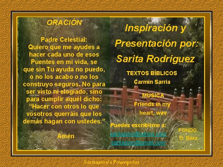 ORACIÓN Inspiración y Padre Celestial: Quiero que me ayudes a hacer cada uno de ORACIÓN Inspiración y Padre Celestial: Quiero que me ayudes a hacer cada uno de