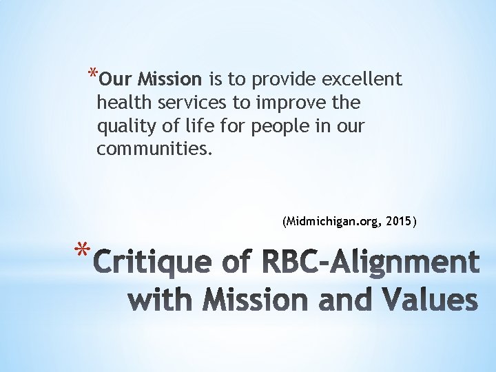 *Our Mission is to provide excellent health services to improve the quality of life