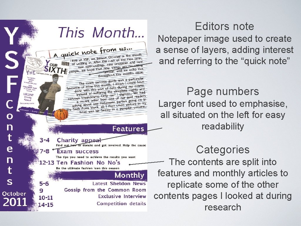 Editors note Notepaper image used to create a sense of layers, adding interest and