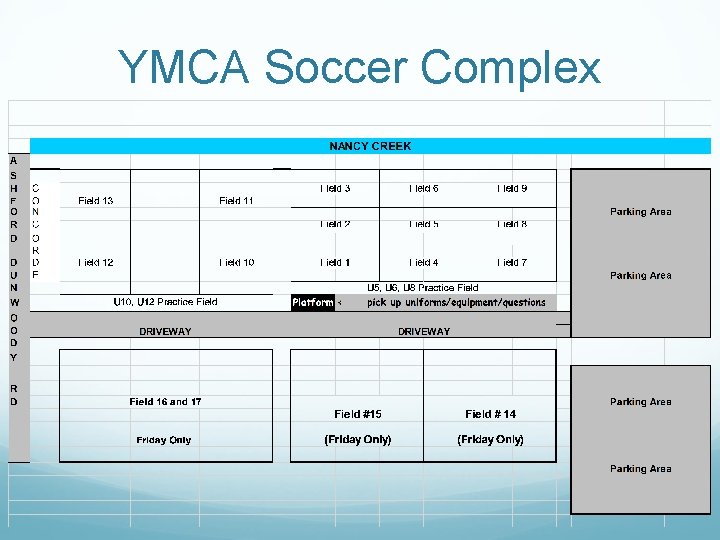 YMCA Soccer Complex 