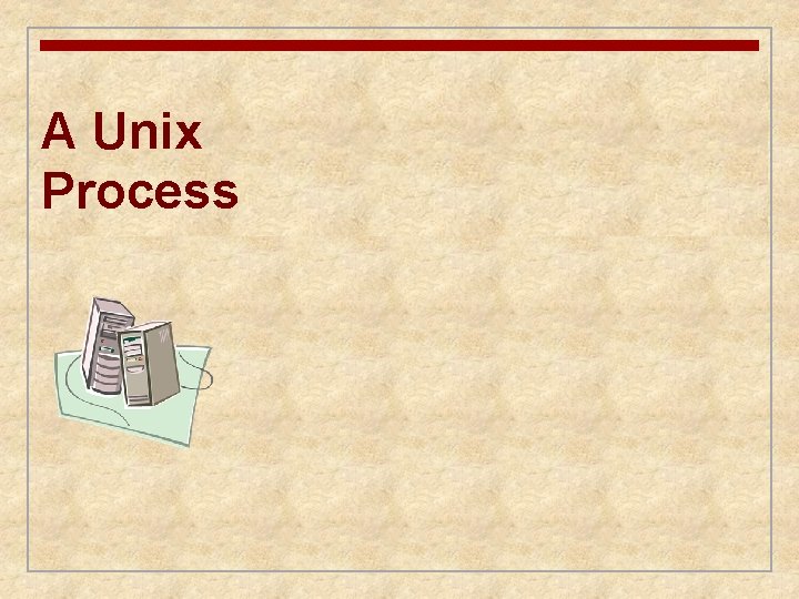 A Unix Process 