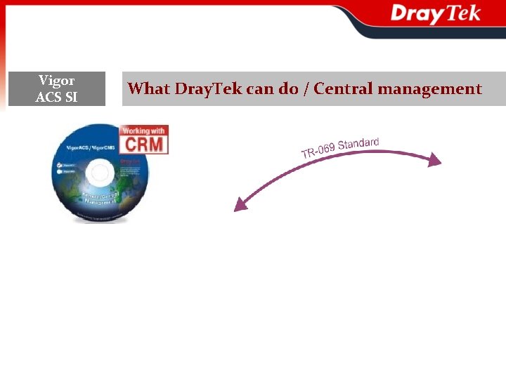 Vigor ACS SI What Dray. Tek can do / Central management 