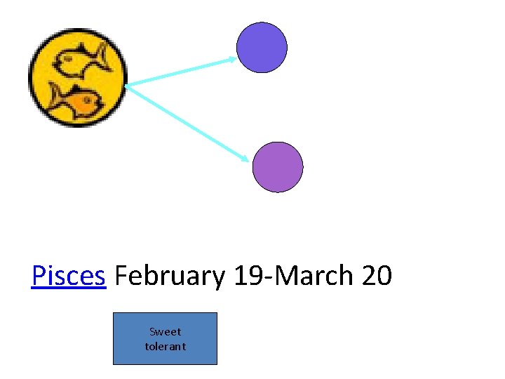 Pisces February 19 -March 20 Sweet tolerant 