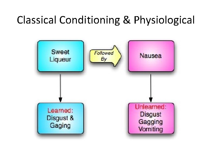 Classical Conditioning & Physiological 
