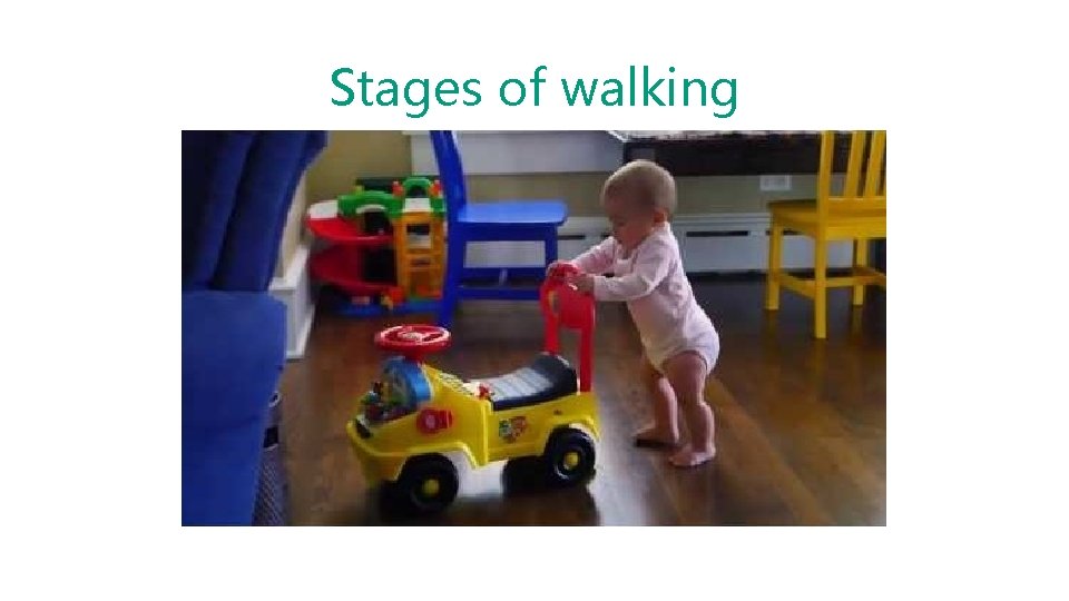 Stages of walking 