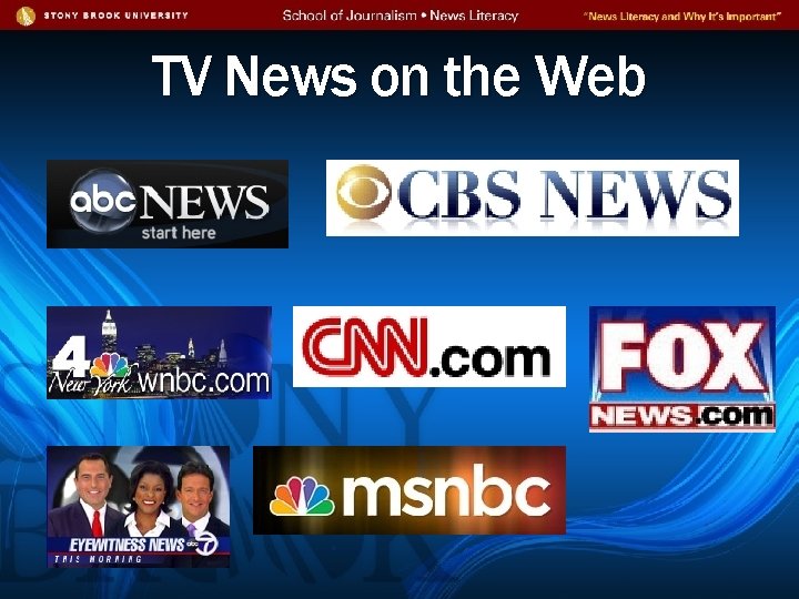 TV News on the Web 