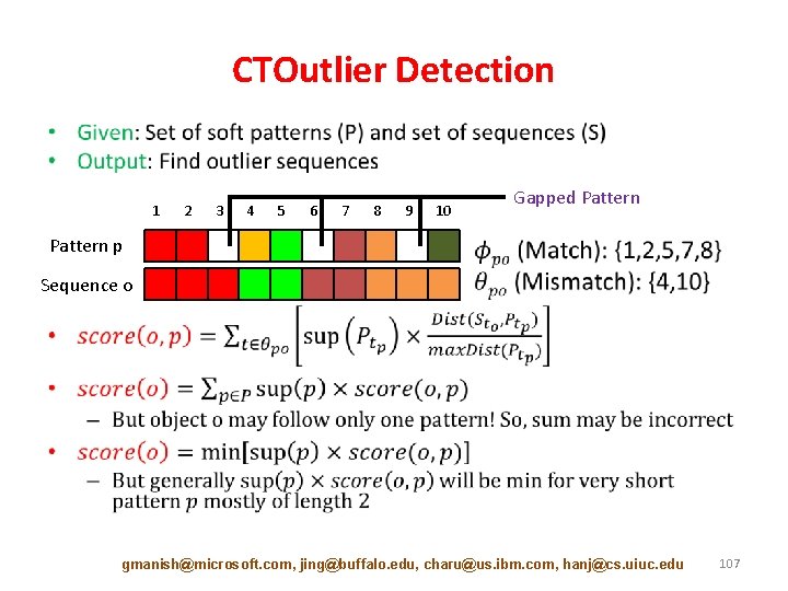 CTOutlier Detection • 1 2 3 4 5 6 7 8 9 10 Gapped