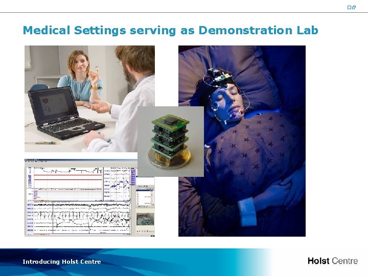 12 Medical Settings serving as Demonstration Lab Introducing Holst Centre 